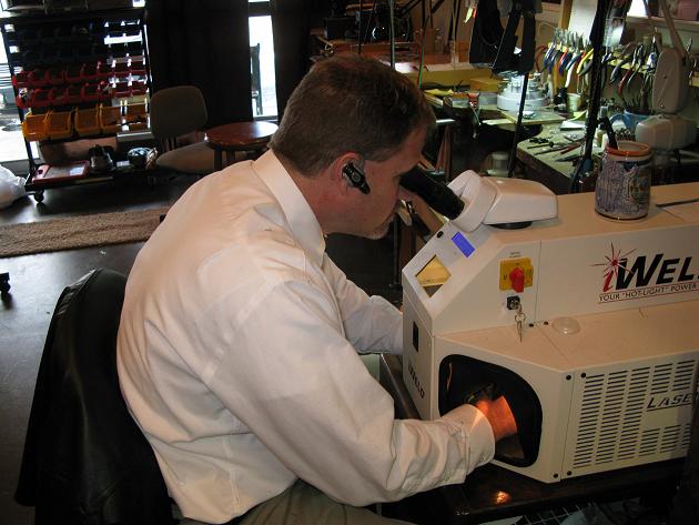 We have the only LaserStar welder for jewelry repair in Medford Oregon